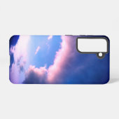 Pink clouds samsung galaxyケース (裏面横)