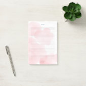 Pink Clouds To Do List Pad ポストイット (オフィス)