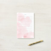 Pink Clouds To Do List Pad ポストイット (デスク上)