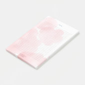 Pink Clouds To Do List Pad ポストイット (アングル)