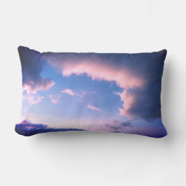 Pink clouds, with light アウトドアクッション