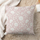 Pink Coastal Granddaughter Throw Pillow クッション (ブランケット)