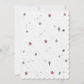 Pink Cocktail 40th Birthday Invitation セーブザデート (裏面)