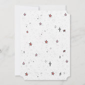 Pink Cocktail 40th Birthday Invitation セーブザデート (裏面)