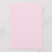 Pink Cocktail Party 30th Birthday | Retro Martini  招待状 (裏面)