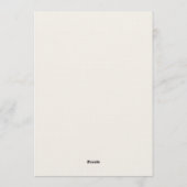 Pink Cocktail Party 30th Birthday | Retro Martini  招待状 (裏面)