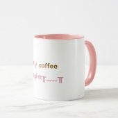 Pink coffee Mug マグカップ (正面右)