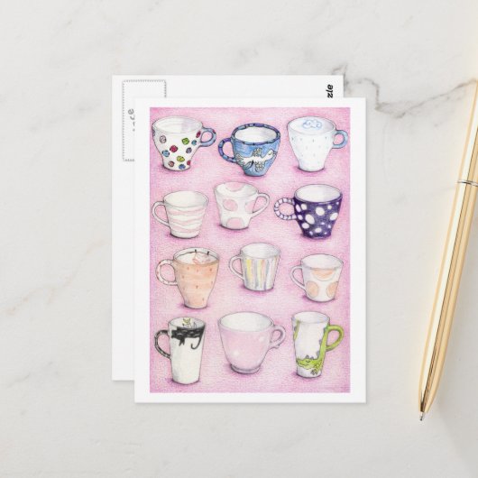 Pink Collection Postcard ポストカード (正面/裏面インサイチュ)