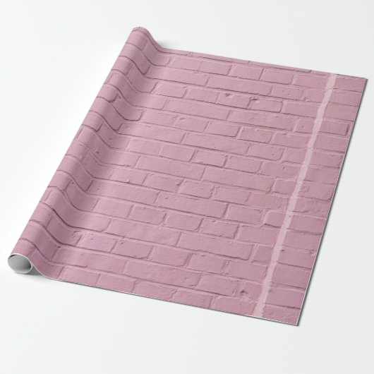 PINK CONCRETE WALL ラッピングペーパー (アンロールド)