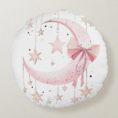 Pink Coquette Baby ラウンドクッション (裏面)