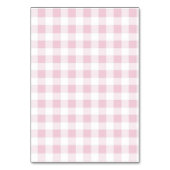 Pink Coquette Carriage Baby Shower Table Number テーブルナンバー (裏面)