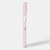 Pink Coquette Y2K Kitsch Ribbon Shoe Pattern Case-Mate iPhoneケース (裏面 / 右)