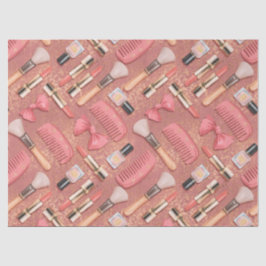 Pink Cosmetics Pattern Glitter  薄葉紙