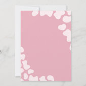 Pink Cowboy Rodeo Birthday Invitation 招待状 (裏面)