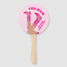 Pink Cowgirl Hand Fan  ハンドファン