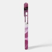 Pink Crab Apple With Bee and yourイニシャル Case-Mate iPhoneケース (裏面 / 左)