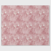 Pink Crackle Birthday ラッピングペーパー (フラット)