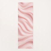 Pink Cream Abstract Design ヨガマット (正面)