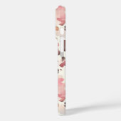 Pink Cream Brown Leopard   Case-Mate iPhoneケース (裏面 / 左)