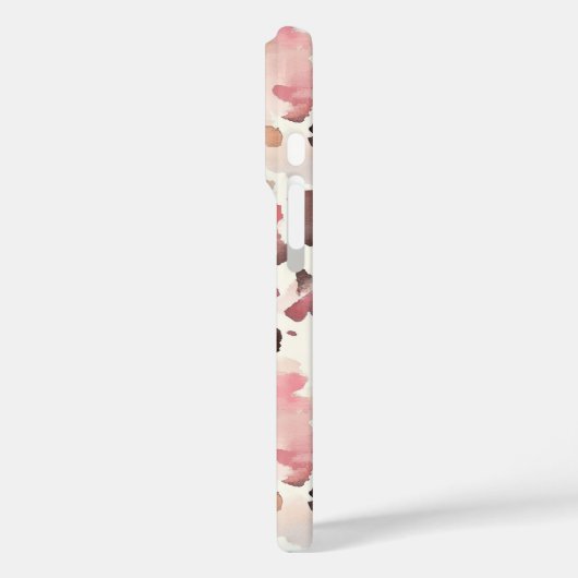 Pink Cream Brown Leopard   Case-Mate iPhoneケース (裏面 / 左)