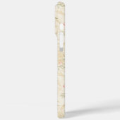 Pink Cream Floral Horse Case-Mate iPhoneケース (裏面 / 左)