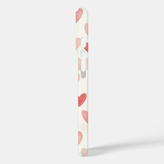 Pink Cream Hearts Case-Mate iPhoneケース (裏面 / 左)