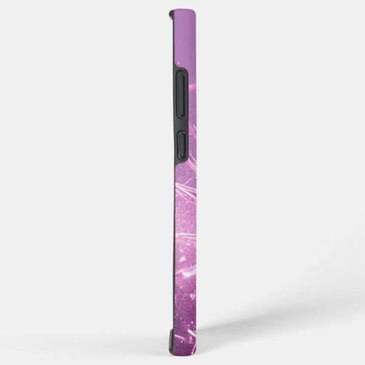 Pink Crystal Explosion Phone Case Samsung Galaxyケース (右側面)