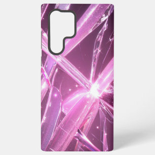 Pink Crystal Radiance Phone Case Samsung Galaxy S22 Ultraケース