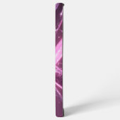 Pink Crystal Radiance Phone Case Samsung Galaxyケース (左側面)