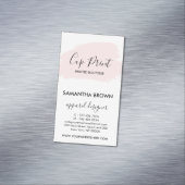 Pink Cup Handmade マグネット名刺 (インサイチュ)