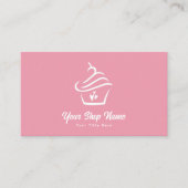 Pink Cupcake Bakery Pastry Chef  名刺 (正面)
