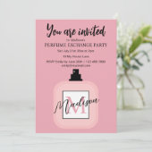 Pink Custom Perfume Exchange Party 招待状 (スタンド正面)