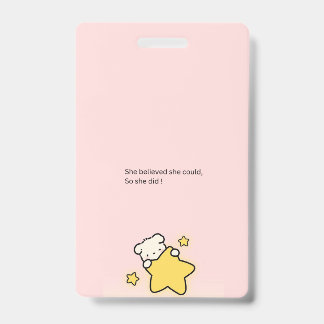 Pink Cute Badge バッジ