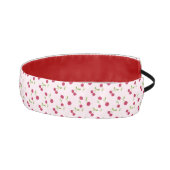 Pink Cute Cherry Print Pattern Retro Fruit アスレチックヘッドバンド (右)