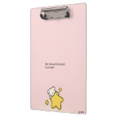 Pink Cute Clipboard – “She Believed She Could, So  クリップボード (左)