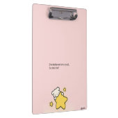 Pink Cute Clipboard – “She Believed She Could, So  クリップボード (右)