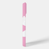 Pink Cute White Daisy IPhone 15 Case Case-Mate iPhoneケース (裏面 / 右)