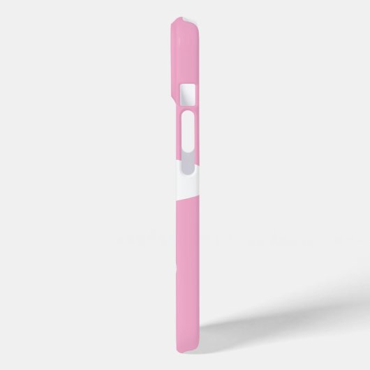 Pink Cute White Daisy IPhone 15 Case Case-Mate iPhoneケース (裏面 / 左)