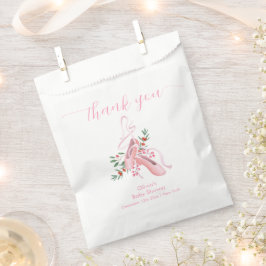 Pink Cute Winter Ballerina Tutu Cold Baby Shower  フェイバーバッグ