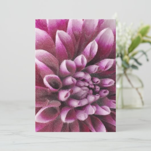 Pink Dahlia 招待状 (スタンド正面)