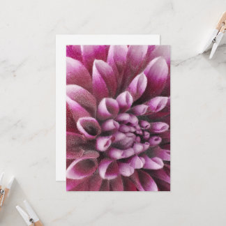 Pink Dahlia 招待状