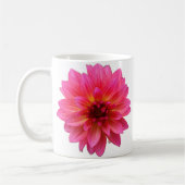 Pink Dahlia Mug コーヒーマグカップ (左)