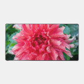 Pink Dahlia Photography, Canadian Flower デスクマット (正面)