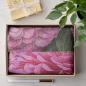 Pink Dahlias Flowers 薄葉紙 (ギフト)