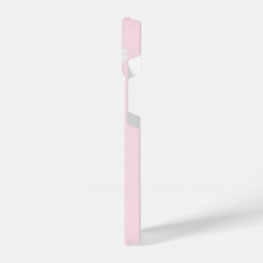 Pink Daisy Floral iPhone Case – Cute Spring Design iPhoneケース (左側面)