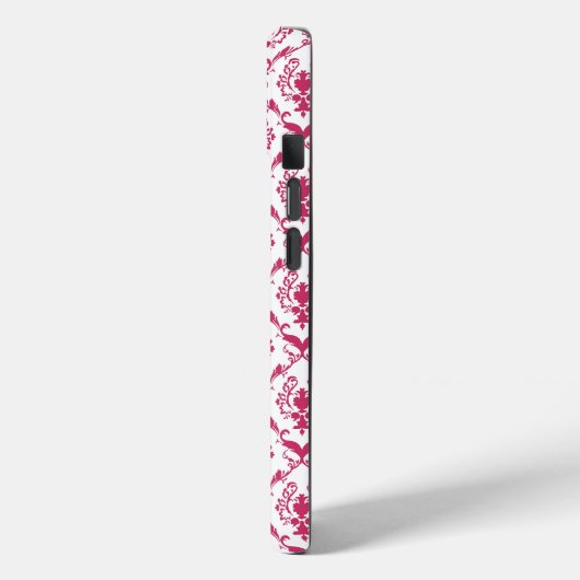 Pink Damask #2 at VictoriaShaylee Case-Mate iPhoneケース (裏面 / 左)