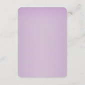 Pink Damask Wedding Reception Details Enclosure エンクロージャーカード (裏面)