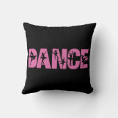 Pink DANCE with Ballerina切り出し クッション (裏面)
