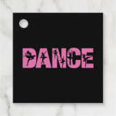 Pink DANCE with Ballerina切り出し フェイバータグ (正面)