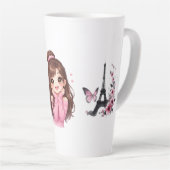 Pink Daydream Heartfull Smile Sugar & Sunshine Bub カフェラテマグ (右アングル)